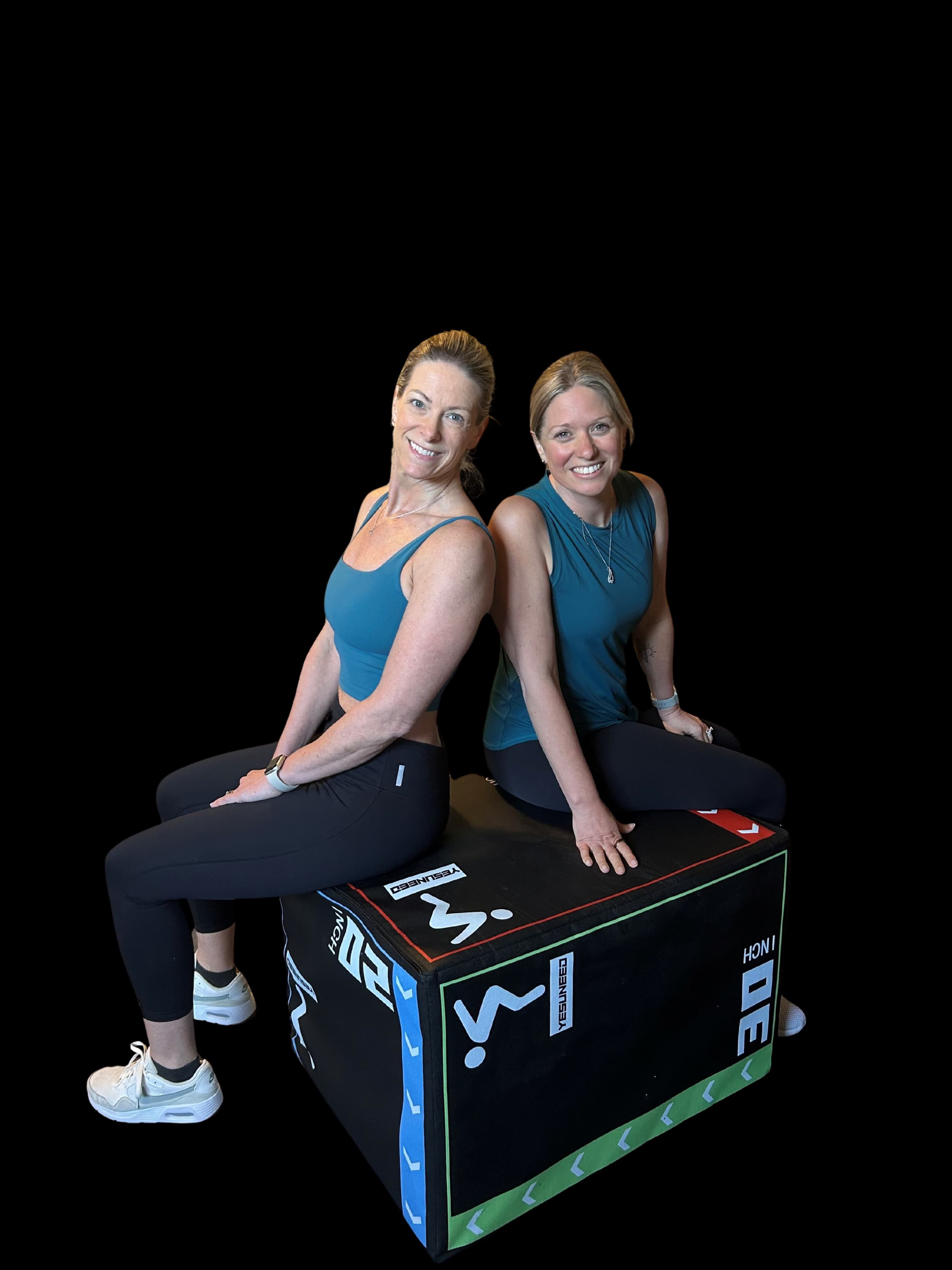 Coach Jen Snyder and Coach Amy Sheefel, Simple Made Wellness founders